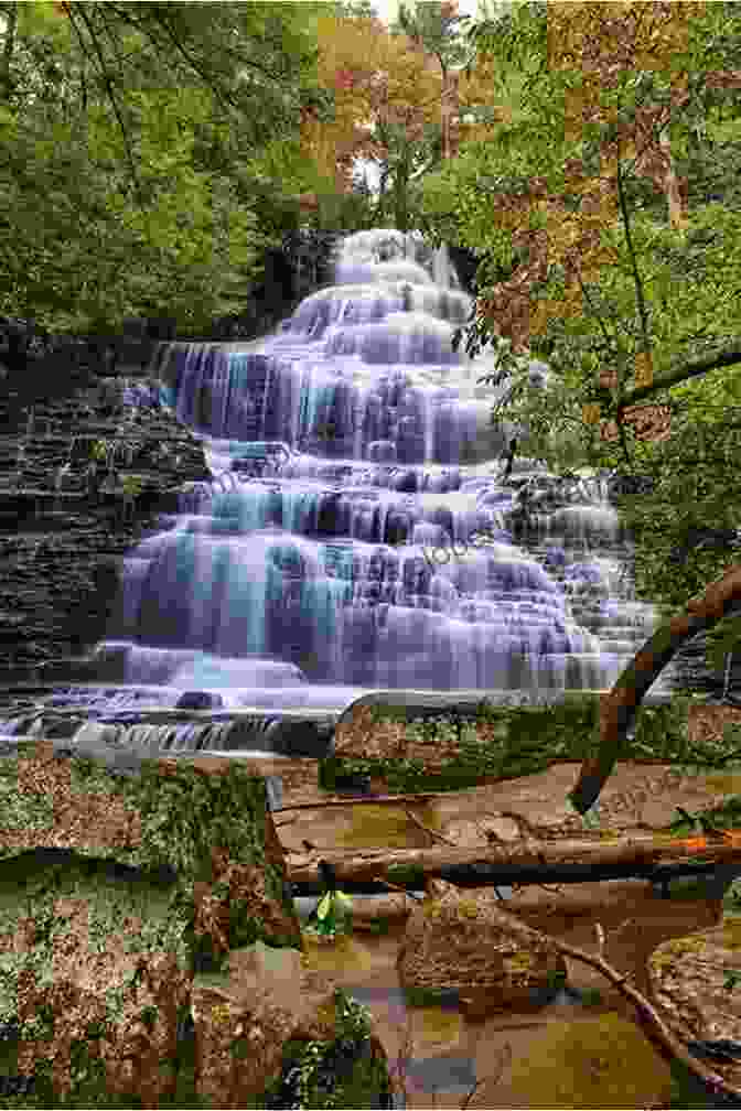 A Cascading Waterfall Plunging From A Rocky Cliff, Surrounded By Lush Greenery Inspired By Haikus : Volume One: The Beauty Of The Natural World