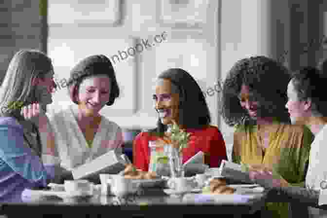 A Group Of Women Gathered Around A Table, Reading Books And Discussing Literature. The Orchid Thief: A True Story Of Beauty And Obsession (Ballantine Reader S Circle)