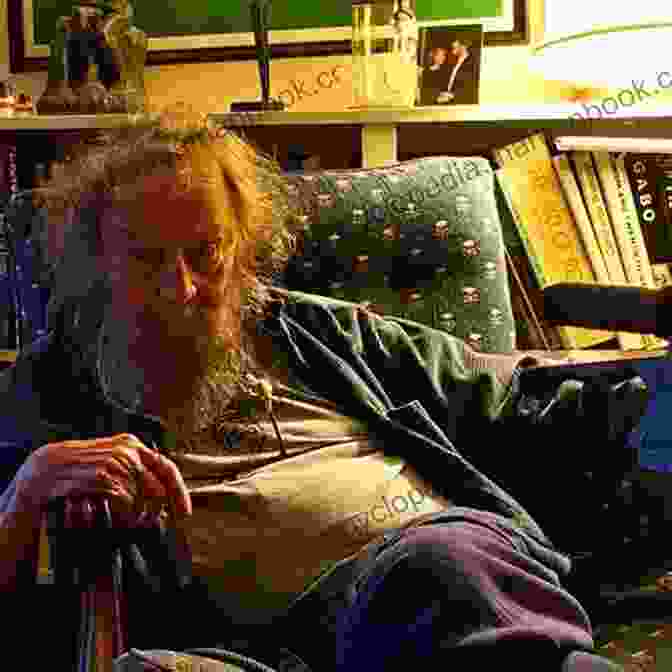 A Photograph Of Donald Hall, An Elderly Man With A Distinguished Demeanor, Wearing A Sweater. Old And New Poems Donald Hall