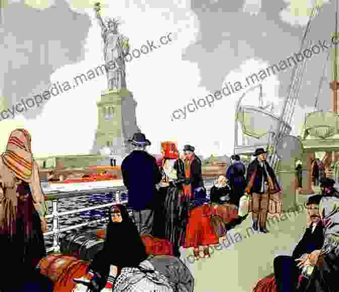 A Young Man Stands On The Deck Of A Ship, Looking Out At The Statue Of Liberty. Coming Back To America: A Historical Short Story