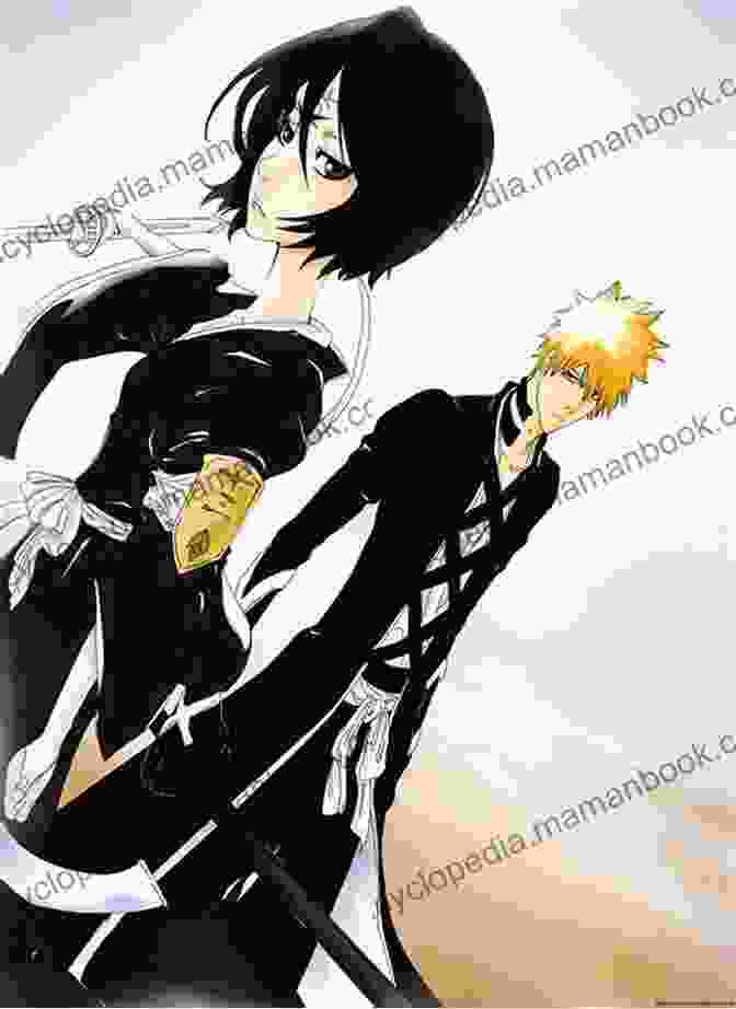 Bleach Vol 64: Death In Vision Cover Art Featuring Ichigo Kurosaki And Rukia Kuchiki Bleach Vol 64: Death In Vision