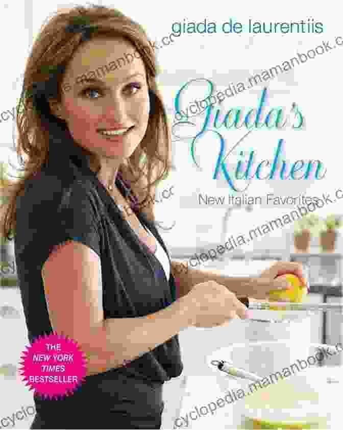 Giada De Laurentiis' New Italian Favorites Cookbook With Vibrant Italian Dishes On Display Giada S Kitchen: New Italian Favorites: A Cookbook