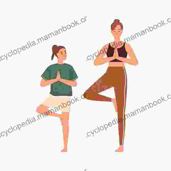 Mother And Child Practicing Tree Pose 10 Mommy And Me Yoga Practices