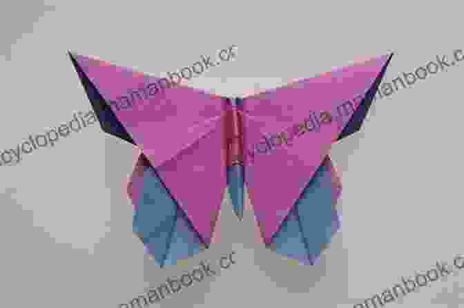 Origami Butterfly By Paul Jackson, Capturing The Delicate Beauty And Movement Of The Insect. Origami Toys Paul Jackson